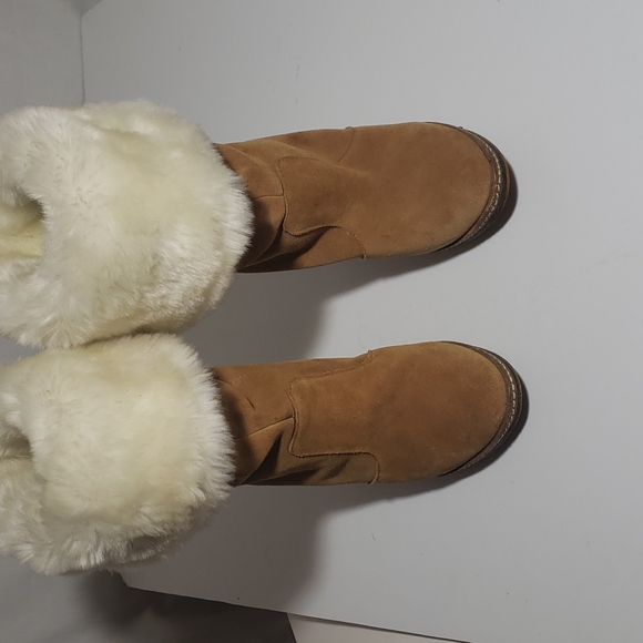 COLIN STUART TAN ANKLE BOOTS, Size 9 - Picture 3 of 10